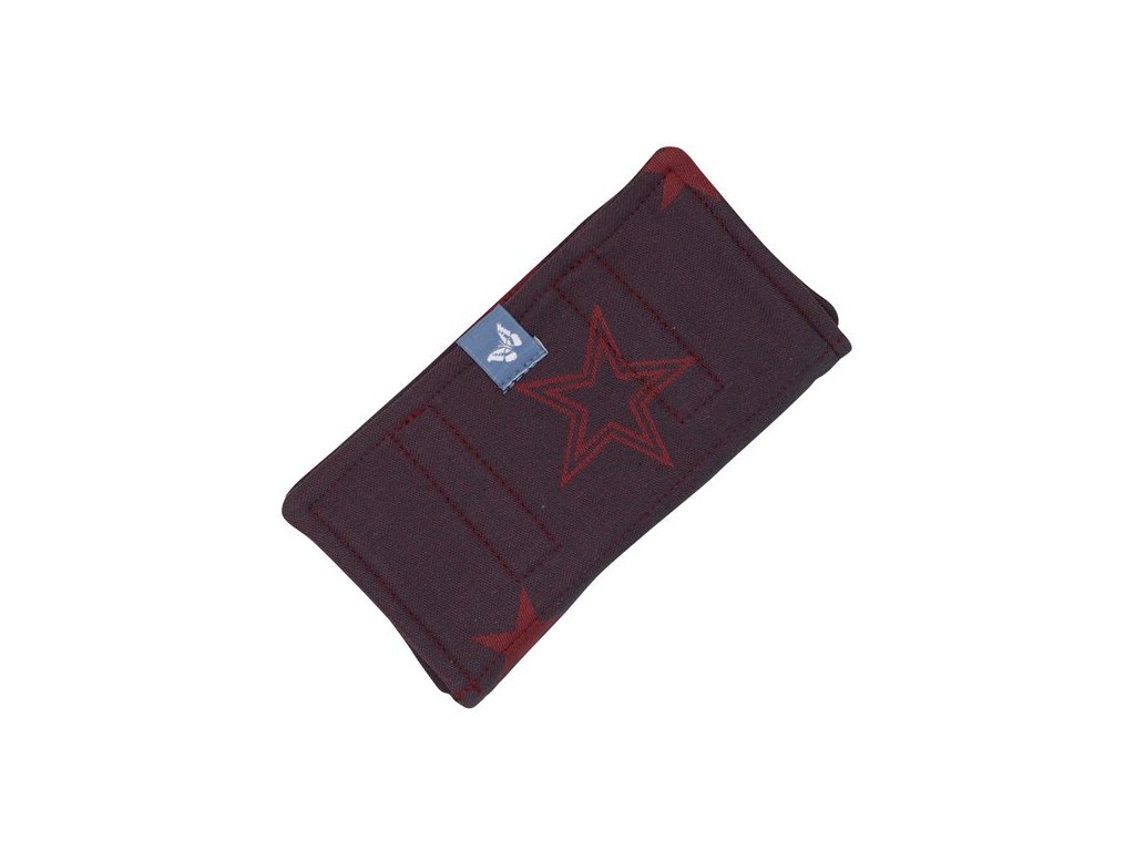 suck pad for baby carriers classic outer space ruby red