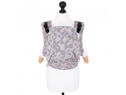 babysize fidella fusion baby carrier with buckles kaleidoscope sand