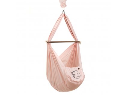 Nonomo hacka BABY set s polyesterovou matrací včetně uchycení - Rosé