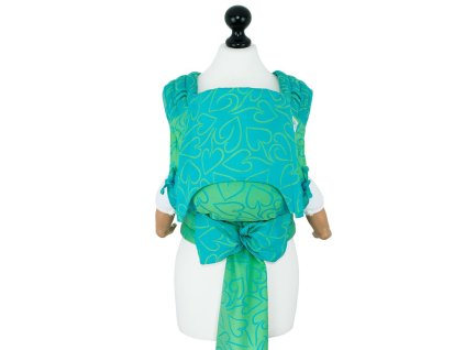 babysize fidella flytai meitai babycarrier amors love arrows green