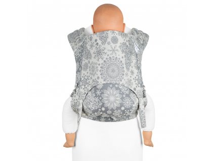 ergonomické nosítko fidella flyclick plus baby carrier classic iced butterfly smoke