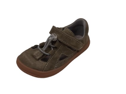 Jonap barefoot sandálky B9/S SLIM khaki