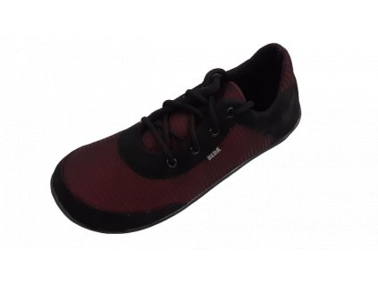 Beda barefoot síťované tenisky Black Poppy BF0002/SK