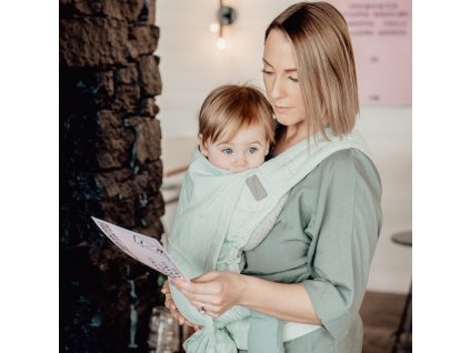 Ergonomické rostoucí nosítko Fidella FlyClick Toddler Plus - Dancing Leaves Blue Lagoonflyclick plus halfbuckle baby carrier dancing leaves blue lagoon toddler~2