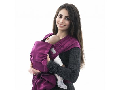 Ergonomické rostoucí nosítko Fidella FlyClick Baby - Chevron Berryflyclick halfbuckle baby carrier chevron berry baby