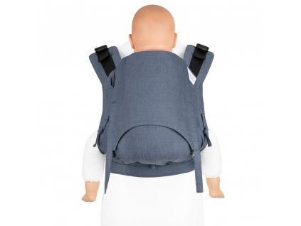 ergonomické nosítko fidella fusion 2.0 chevron denim blue