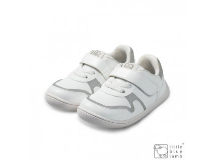 Little Blue Lamb barefoot tenisky Paros White BBA212087-WH