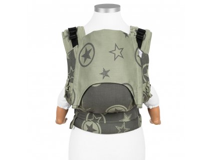 baby size fusion baby carrier with buckles classic outer space reed green