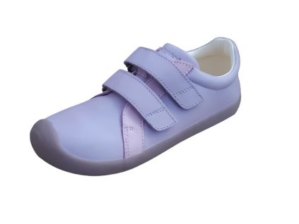 Bundgaard celoroční barefoot obuv Walker Velcro LIlac WS BG101149DG-402