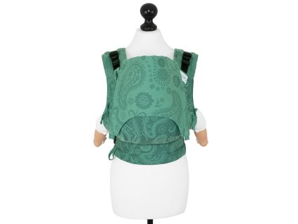 babysize fidella fusion babycarrier with buckles persian paisley jungle
