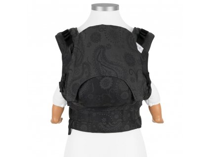 baby size fusion baby carrier with buckles classic persian paisley charming black