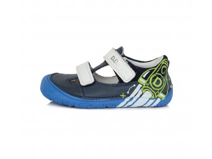 D.D.step barefoot sandály H073-23M Royal Blue