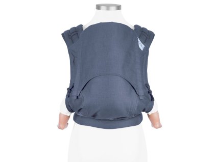 Nosítko Fidella new size fly tai mei tai baby carrier classic chevron denim blue