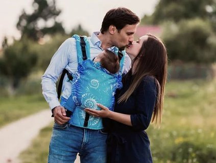PŮJČOVNA Moyo Classa Maxi size Ammonit Azure (cena včetně kauce)