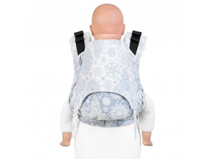 nosítko fidella fusion 2 0 baby carrier with buckles classic iced butterfly light blue toddler