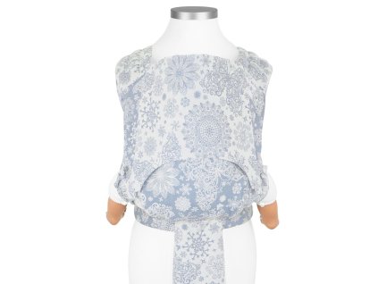 nosítko new size fly tai mei tai baby carrier classic iced butterfly light blue