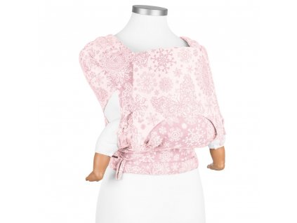 nosítko fidella flyclick baby carrier classic iced butterfly pale pink.2jpg