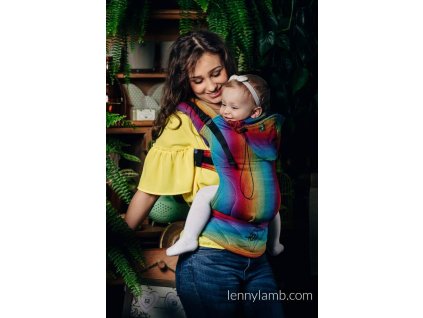 LennyLamb Little Herringbone Rainbow navy blue II.generace1