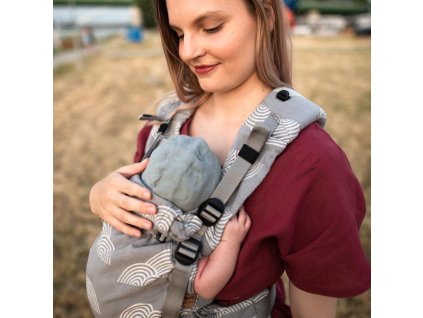 Ergonomické nosítko Sestrice Carrier ONE - Clouds Grey