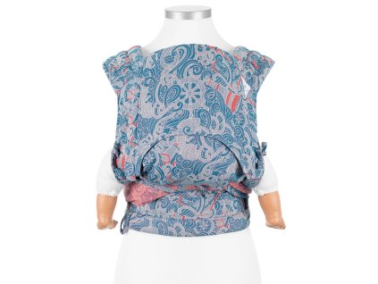 fidella flyclick baby carrier classic sea anchor maritime blue