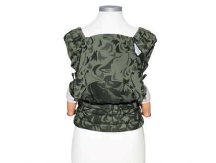nosítko Fidella baby size fly tai mei tai baby carrier classic wolf reed green