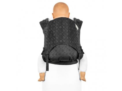 flyclick plus halfbuckle baby carrier saint tropez charming black toddler
