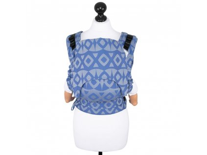 baby size fusion baby carrier with buckles night owl blue