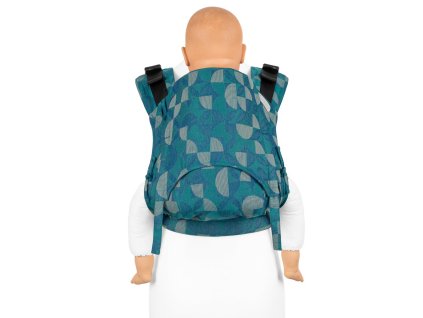 Ergonomické nosítko Fidella Fusion TODDLER SIZE 2.0 – Kaleidoscope Ocean Teal