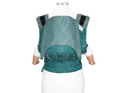 baby size fusion baby carrier with buckles classic paperclips vintage vibes