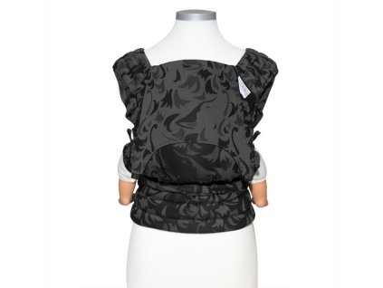 baby size fly tai mei tai baby carrier classic wolf anthracite
