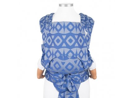 baby size fly tai mei tai baby carrier classic night owl smooth blue
