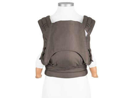 nosítko fidella baby size fly tai mei tai baby carrier classic chevron walnut