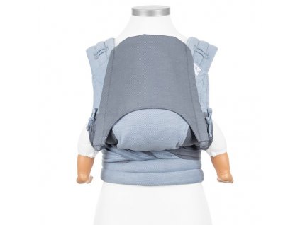 fidella flyclick baby carrier classic lines light blue