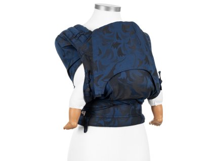fidella flyclick baby carrier classic wolf royal blue