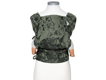 fidella flyclick baby carrier classic wolf reed green