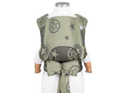 baby size fly tai mei tai baby carrier classic outer space reed green
