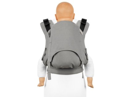 fusion v2 fullbuckle baby carrier chevron light gray toddler