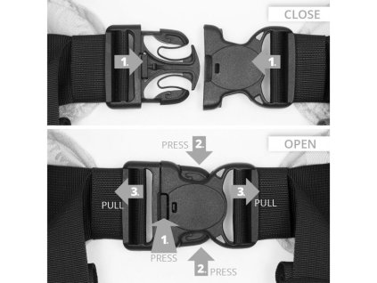 fusion fullbuckle baby carrier paperclips ash blue baby