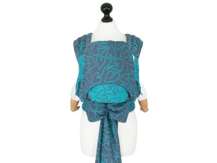 babysize fidella flytai meitai babycarrier amors love arrows plum