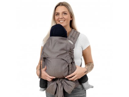 ergnomické nosítko fidella flyclick plus halfbuckle baby carrier diamonds beige toddler
