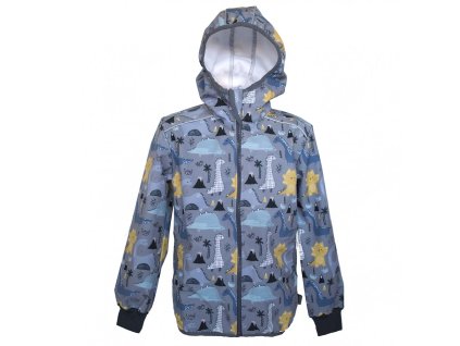 softshellova bunda s dinosaury