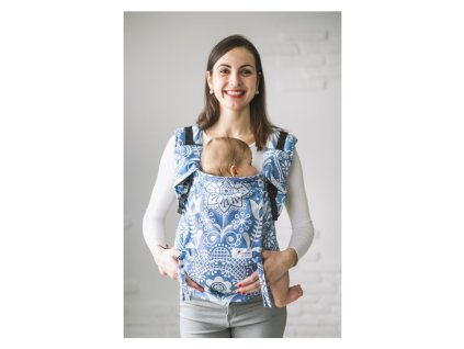 lenka ergonomicke nositko 4ever folk modry