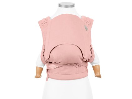 flyclick half buckle babytrage chevron rose baby