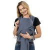 fidellaz flowclick halfbuckle baby carrier chevron light blue baby