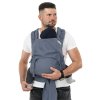 Ergonomické nosítko Fidella FlowClick Toddler - Chevron Denim Blue
