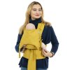 Ergonomické nosítko Fidella FlowClick Baby - Chevron Mustard