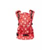 Ergonomické nosítko Lenka Mini Fruits Red klasické popruhy + chrániče ramenních popruhů