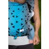 Ergonomické nosítko Be Lenka Mini Triangl Sapphire klasické popruhy + chrániče ramenních popruhů
