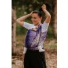 Šátek na nošení dětí Be Lenka Shri Yantra Violetsatka be lenka shri yantra violet 3366 size large v 1