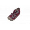 Boots4U textilní sandály capáčky T020 lila